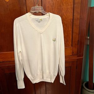 Augusta national golf shop sweater ( off white)